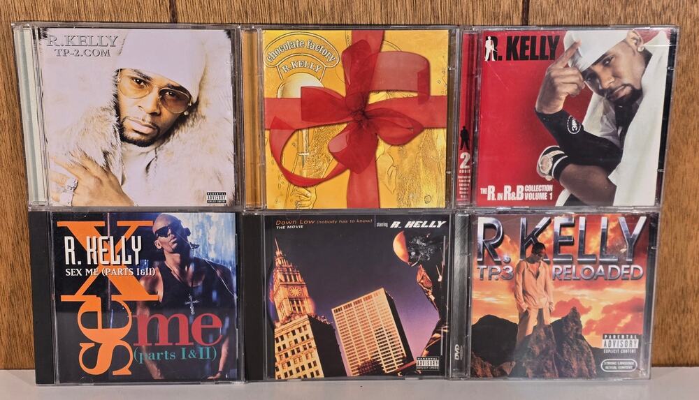 R. Kelly CD Lot TP-2.com TP.3 Reloaded Chocolate Factory R&B Collection DVD